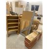 Image 1 : Brand New Stack of Plywood Garage Shelving Hand Saw w/ Angle Guide & More