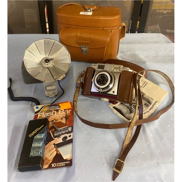 Vintage Contina Camera w/ Accessories