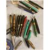Image 2 : Vintage Calligraphy Pen Collection w/ Collectable Tin & More