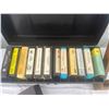 Image 2 : Assorted 8 Track Cassettes w/ Antique Glass Syringes & More