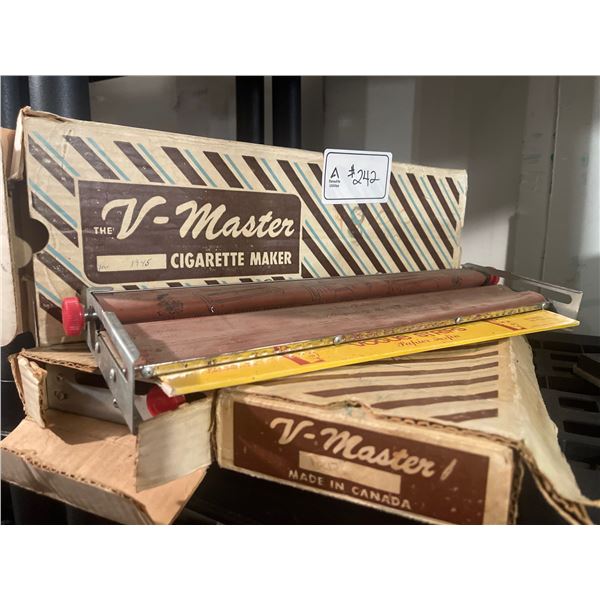 Antique V Master Cigarette Rolling Machine
