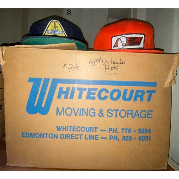 Mystery Vintage Trucker Hats Approx 50 Count