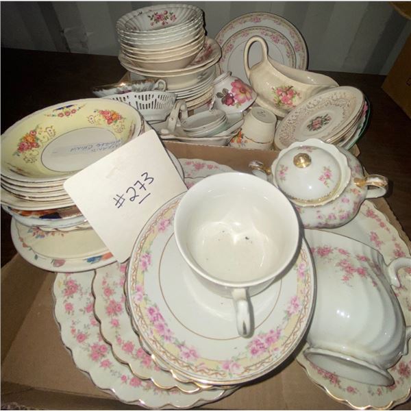 Assorted China Collection from Multiple Sets