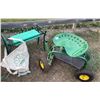 Image 1 : John Deer Tractor Accessories/ Seat w/ Knee Friendly Gardening Apparatus & More
