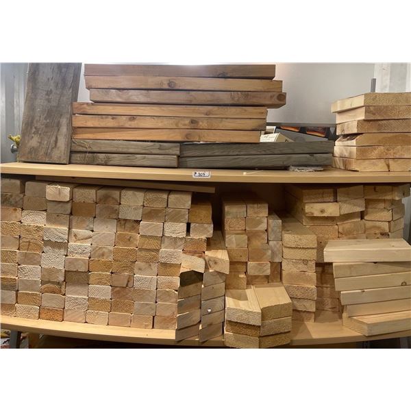 Lumber Stack Wood Worker's Wood Planks Sheets Cuts & Scraps
