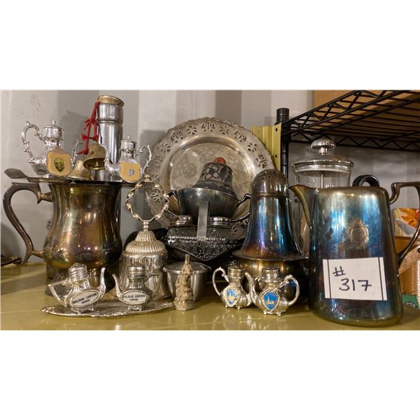 Vintage Pewter Collection Tea Pots Kitchenwares & More