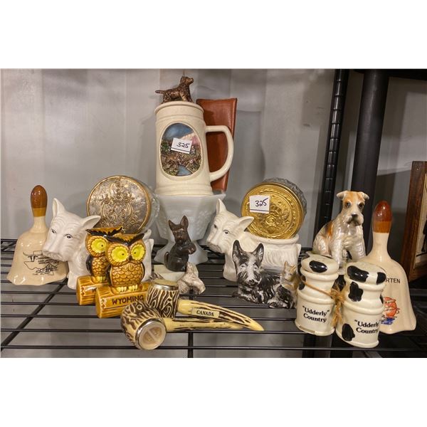 Canine Lovers Kitchen Collectables Figurines Bella Salt & Pepper Shakers Beer Stein & More