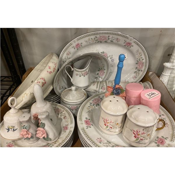 Pretty in Pink Floral China Collection