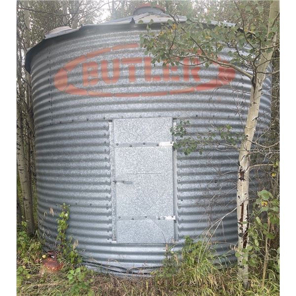 'Butler' 19 Foot 4 Ring Flat Bottom Grain Container