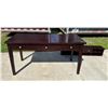 Image 10 : WOODEN 3-DRAWER DESK WITH REMOVABLE TOP (MATCHES LOT 3)