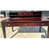 Image 2 : WOODEN 3-DRAWER DESK WITH REMOVABLE TOP (MATCHES LOT 3)