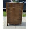 Image 2 : BASSETT FURNITURE DOUBLE PULL TALLBOY CHEST OF DRAWERS (MATCHES LOT 14)