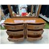 Image 13 : BASSETT FURNITURE CHEST OF DRAWERS WITH MIRROR (MATCHES LOT 13)