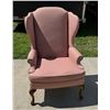 Image 1 : UPHOLSTERED WINGBACK CHAIR