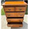 Image 8 : FOUR-DRAWER HORUICK'S MAPLE DRESSER