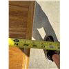 Image 16 : OAK DISPLAY STAND AND TIP DOWN TRASH CABINET