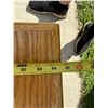 Image 18 : OAK DISPLAY STAND AND TIP DOWN TRASH CABINET