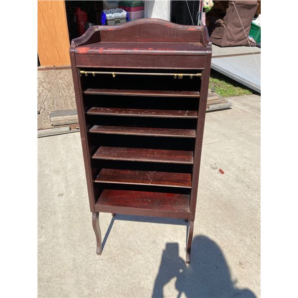 ANTIQUE RECORD CABINET