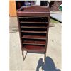 Image 1 : ANTIQUE RECORD CABINET