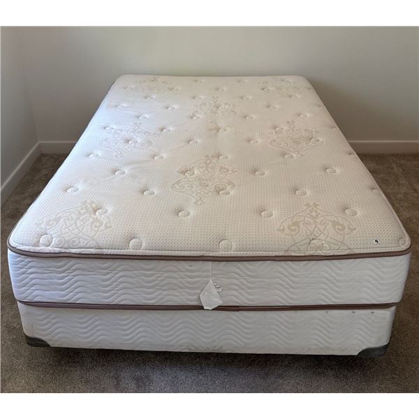 Double Plush Mattress Beautyrest -from Costco w/ Box Spring & Frame