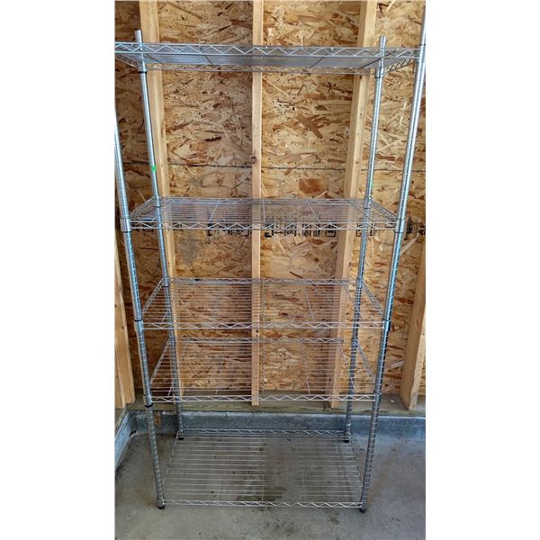 Metal Utility Shelf #1 35x18x71