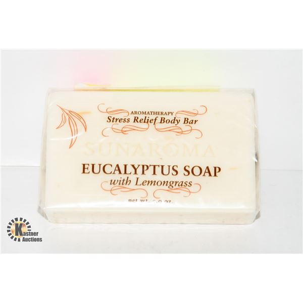 SUNAROMA  AROMATHERAPY EUCALYPTUS SOAP WITH