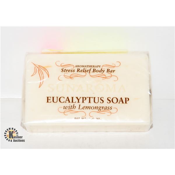 SUNAROMA  AROMATHERAPY EUCALYPTUS SOAP WITH