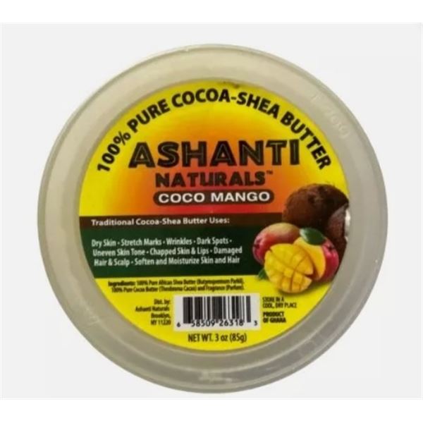 ASHANTI NATURALS COCO MANGO - 100% PURE COCOA