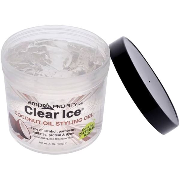 NEW AMPRO PRO STYL CLEAR ICE COCONUT OIL STYLING