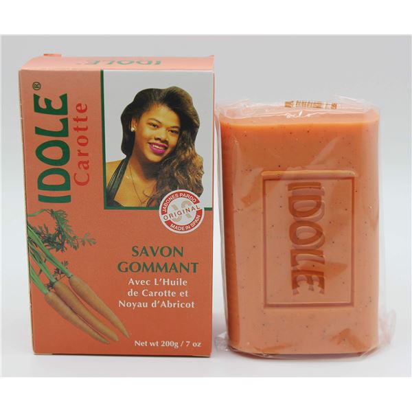 IDOLE CARROT EXFOLIATING SOAP - WITH CARROT OIL