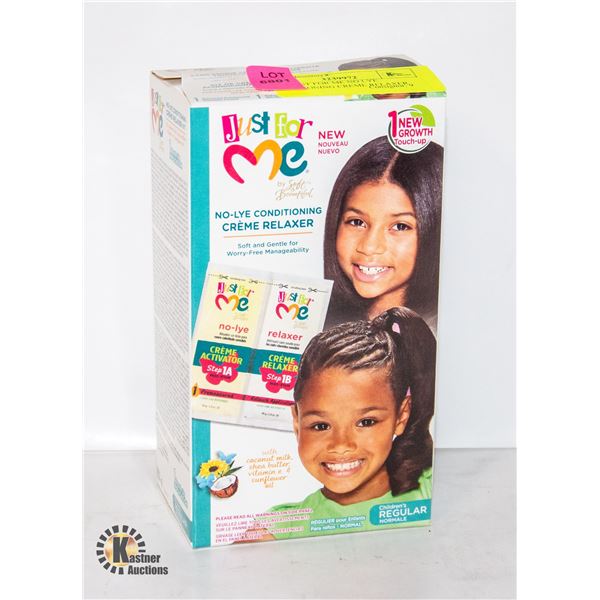 NEW JUST FOR ME NO LYE CONDITIONING CREME RELAXER
