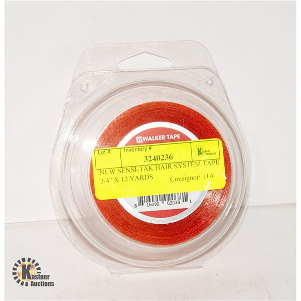 NEW SENSI-TAK HAIR SYSTEM TAPE 3/4" X 12 YARDS