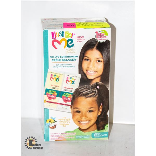 NEW JUST FOR ME NO LYE CONDITIONING CREME RELAXER