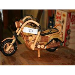 WOODEN MOTORCYCLE