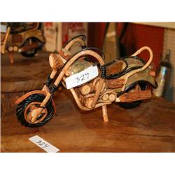 WOODEN MOTORCYCLE