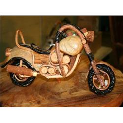 WOODEN MOTORCYCLE