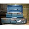 Image 1 : 3 BLUE SUITCASES