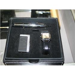 FRONDINI LIGHTER, WATCH AND PEN SET