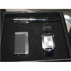 FRONDINI LIGHTER, WATCH AND PEN SET