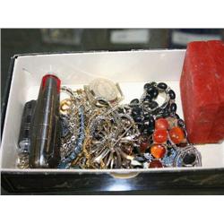 BOX OF JEWELRY