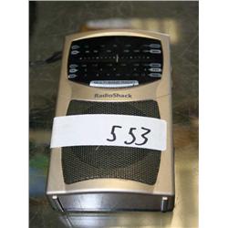 RADIO SHACK PORTABLE RADIO