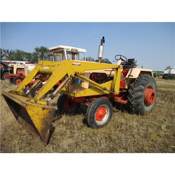 Case 830 Comfort King Tractor - 2WD Gas Engine, No Cab, Joystick Steering - Showing 4493Hrs.- w/ Eze