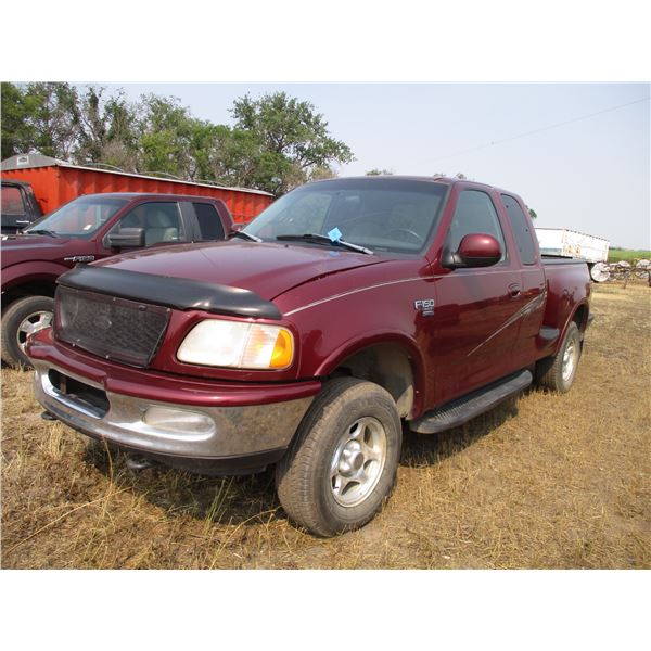 1998 Ford F150 XLT Truck - 4x4, Automatic Transmission, Box Liner - 340,708Kms. - VIN 1FTZX08W8WKA91
