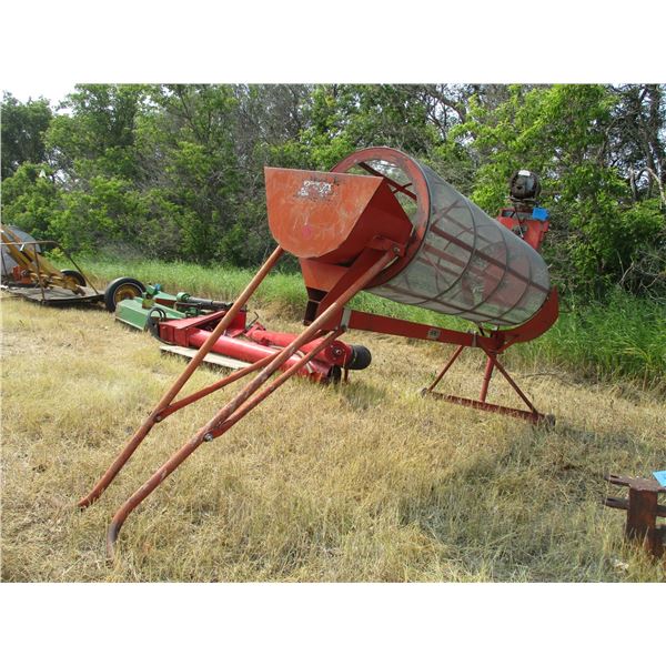 Grain Screener - Tube is 6' Long - Electric Motor