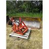 Image 1 : 8ft Dozer Blade w/ Hydraulic Rams and Extra Attachment