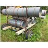 Image 6 : (15) Aeration Tubes, Collars, Scaffold Trailer (Needs Tires)