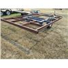 Image 2 : Flat Deck Trailer No Deck -  7.5' x 14'
