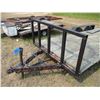 Image 3 : Flat Deck Double Axle Trailer - 5.5' x 16'