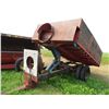 Image 3 : Trailer w/ Wooden Box, Hoist, Dual Tires - 12' x 8'