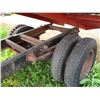 Image 5 : Trailer w/ Wooden Box, Hoist, Dual Tires - 12' x 8'
